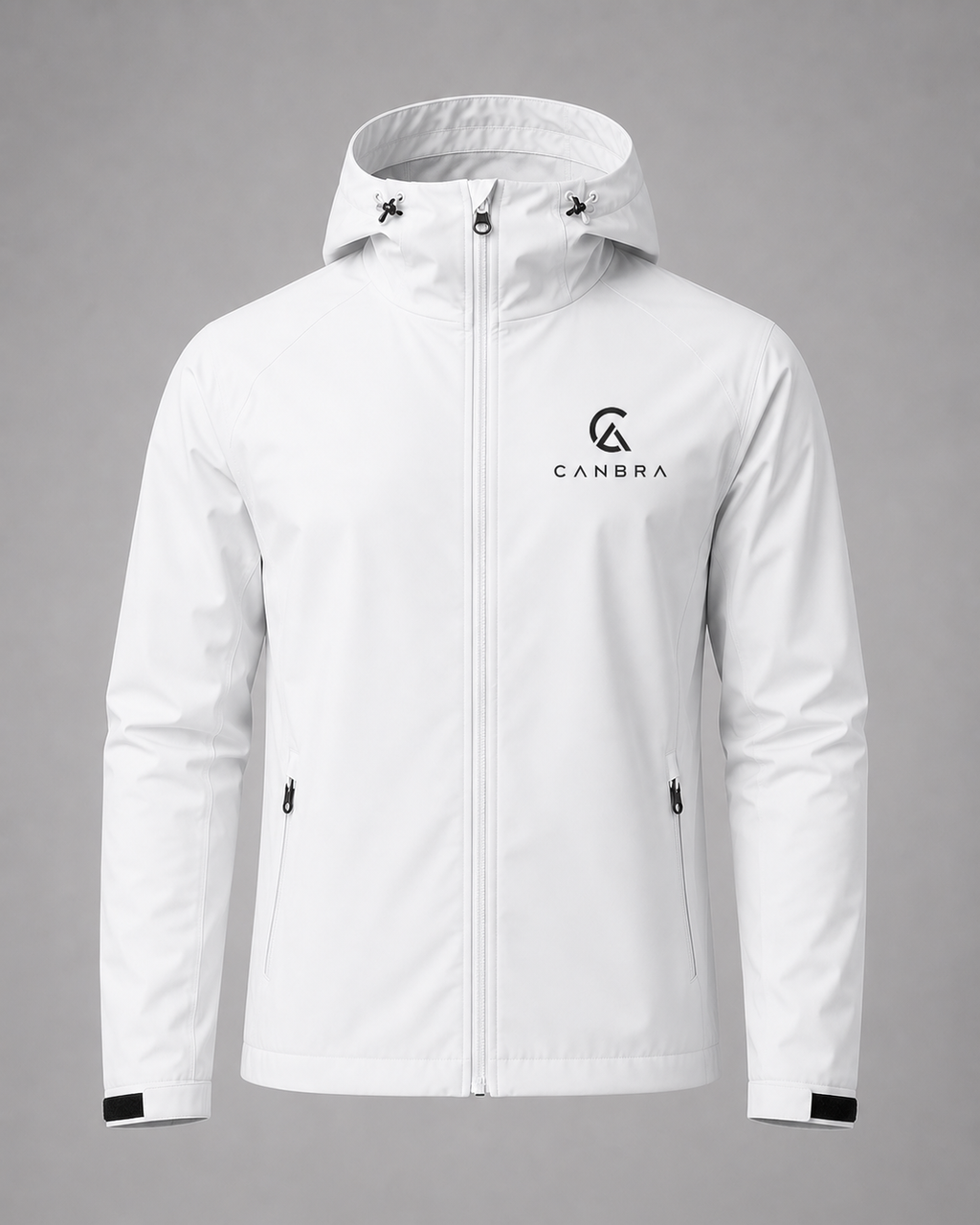 White Cambra Performance waterproof Jacket
